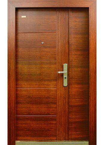 Safety Steel Door with Wooden Finish Outlook - SH 20 - Steel Double Doors India - Shell Doors Main Doors Double Door, Mine Furniture, Main Door Design Entrance, Safety Doors, Steel Double Doors, Wooden Double Doors, House Main Door, Steel Doors And Windows, Custom Closet Design