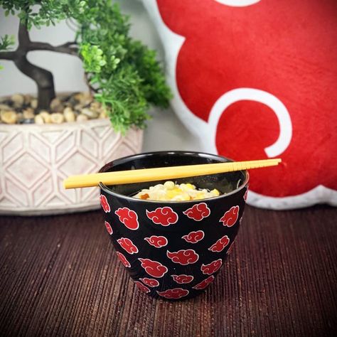 Akatsuki Logo, Naruto Ichiraku Ramen, Ichiraku Ramen Shop, Tailed Beasts, Akatsuki Cloak, Akatsuki Cloud, Ceramic Ramen Bowl, Ichiraku Ramen, Stylish Kitchen Decor