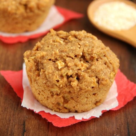 Apple Bran Muffins Apple Bran Muffins, Clean Eating Muffins, Baked Oatmeal Recipes Healthy, Healthy Muffins For Kids, Banana Oatmeal Muffins Healthy, Bran Muffins Healthy, Bran Muffin Recipes, Breakfast Recipes Kids, Baking Easy