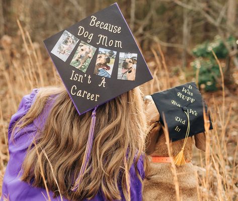 Vet Tech Cap Ideas, Vet Med Graduation Cap, Vet Tech Graduation Cap Ideas, Vet Tech Graduation Pictures, Vet Tech Graduation Cap, Dog Graduation Cap, Senior Caps, Graduation Cap Decoration Nursing, Vet School Motivation