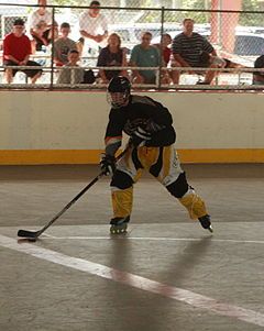 Inline hockey Inline Hockey, A Good Man, Hockey, Basketball Court, Basketball, Ice Hockey