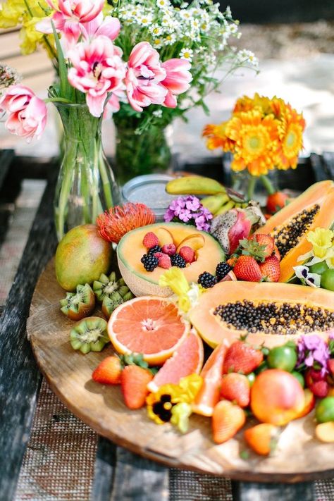 Week Cleanse, Tropical Food, Fruit Display, Camille Styles, Fruit Platter, Summer Solstice, Tropical Fruit, Beautiful Food, Fruits And Veggies