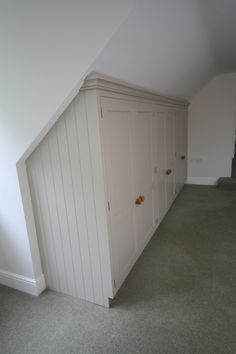 Attic Room Design, Attic Bedroom Storage, Attic Wardrobe, Attic Renovation Ideas, Bedroom Built In Wardrobe, Attic Closet, Loft Storage, Attic Room, Attic Design