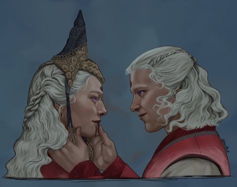 (5) X Valyrian Wedding, Daemon And Rhaenyra Targaryen, Daemon And Rhaenyra, Rhaenyra Daemon, Winchester Brother, Daemon Rhaenyra, Rhaenyra And Daemon, Got Fanart, Little Brother Quotes