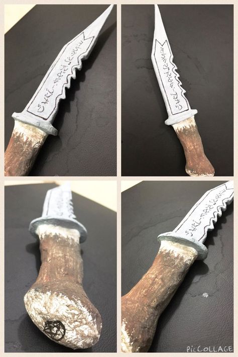 DIY Supernatural Ruby's knife!!❤️ Supernatural Diy Crafts, Supernatural Wedding, Supernatural Diy, Ruby Supernatural, Supernatural Crafts, Supernatural Birthday, Supernatural Halloween, Supernatural Party, Sam E Dean