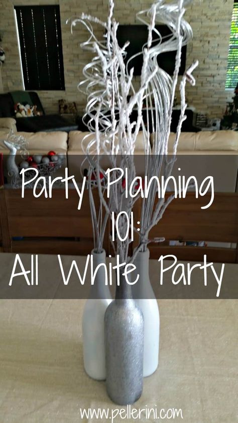 How to Plan an All White Party | The Modern Mom Lounge White Christmas Party Theme, Halloween Party Ideas For Adults, Party Planning 101, White Christmas Party, White Party Theme, Games Halloween, White Party Decorations, Spooky Games, Party Ideas For Adults