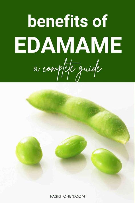 Edamame beans, showcasing their vibrant green color and protein-packed goodness. Benefits Of Edamame, Edamame Benefits, Soy Allergy, Nutritious Snacks, Nutrition Guide, Reduce Food Waste, Cooking Skills, Edamame, Plant Based Protein