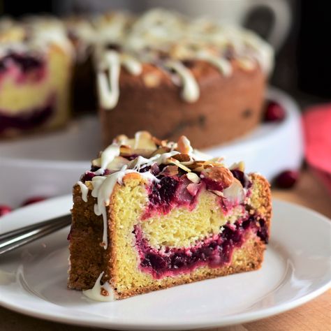 Cranberry Swirl Coffeecake Cranberry Coffee Cake, Cake Mug, Sour Cream Coffee Cake, Coffee Cakes, Best In Show, Cranberry Recipes, Coffee Cake Recipes, Upside Down Cake, Round Cake Pans