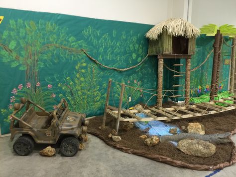 Journey Off the Map @ Botsford Baptist Church, Waynesboro, GA Safari Vbs, Jungle Vbs, Vbs Jungle, Ganpati Decoration Theme, Decoration Theme, Vbs 2024, Ganpati Decoration, Jungle Adventure, Church Events