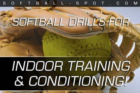 Softball Conditioning, Fastpitch Softball Drills, Conditioning Drills, Baseball Hitting Drills, Softball Practice, Softball Workouts, Baseball Workouts, Softball Drills, Baseball Drills