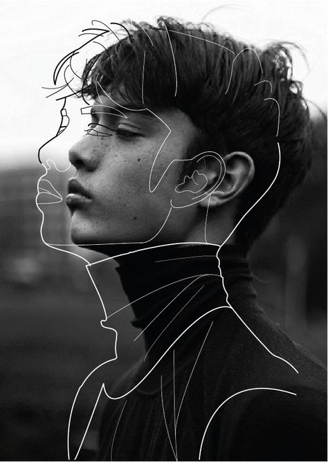 Outline Photography, Photography Illustration, Foto Art, Angel Numbers, 인물 사진, Double Exposure, Photography Inspo, Art Plastique, Photo Illustration