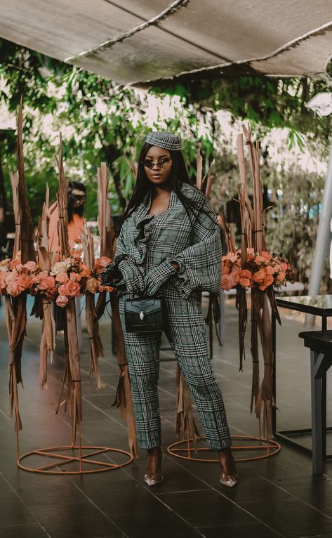 Fashion High tea Nairobi 2019 | Style by Silvia Party Pants Outfit, High Tea Outfits, High Tea Party Outfit, Tea Party Outfits For Women, High Tea Outfit, High Tea Dress, Adult Tea Party, Tea Party Attire, Outfit Ideas For Black Women