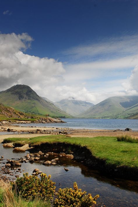 Wastwater ,Wasdale , Wasdale Head , Lake District , Cumbria .  www.eternityimages.co.uk Wastwater Lake District, Coniston Lake District, Cumbria Lake District, Cumbria England, Lake District Wedding, Amazing Places To Visit, Lake District England, England Countryside, Lake Village