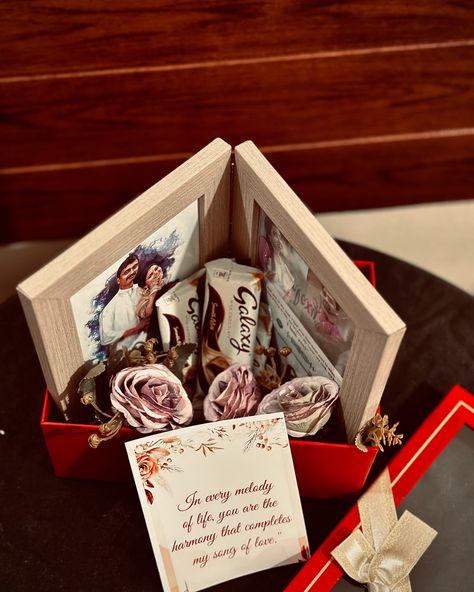 Made this Surprise Gift Hamper to Husband which have placed wooden finished Foldable Frame with spotify theme & digital art theme . Includes Bunch of flowers 🌺 Chocolates and a wish card 💖 All India free Delivery 🚚 ✅😍 Just Snd “Hi”👋 to get yours too #hamper #giftideas #couplegoals Spotify Theme, Wish Card, Art Theme, Flower Backdrop, Surprise Gift, Bunch Of Flowers, Gift Hampers, Me Me Me Song, Surprise Gifts