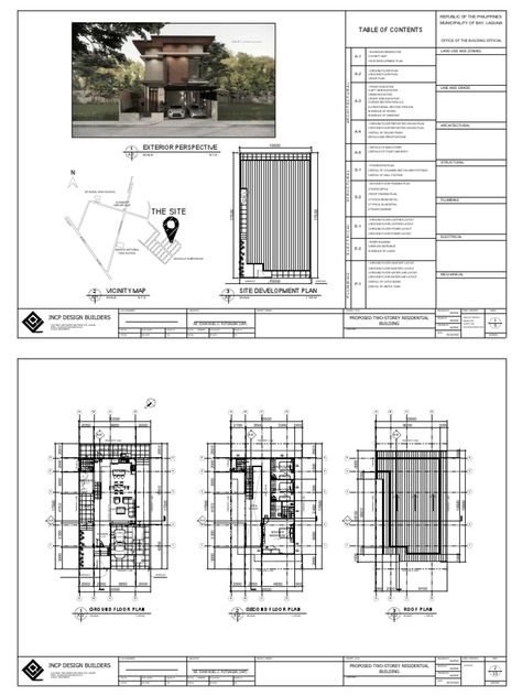 (Approved) 2 Storey Residential | PDF | Cultural Heritage | Civil Engineering Two Storey Residential Floor Plan, Civil Engineering Portfolio Design, 2 Storey Residential Floor Plan, 2 Storey Floor Plan, Site Development Plan Architecture, Plumbing Layout Plan, Site Development Plan, Plumbing Layout, Architecture Site Plan