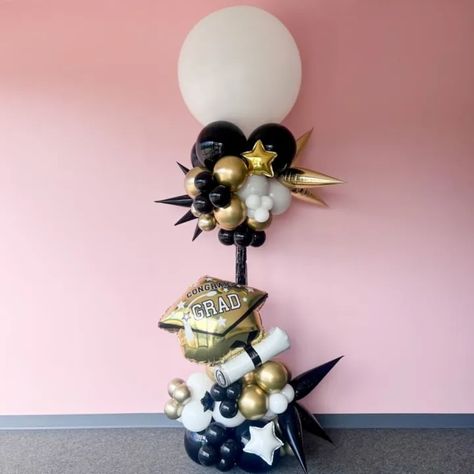 Classic Column, Balloon Tower, Solid Shapes, Unique Branding, Balloon Centerpieces, Balloon Columns, Mylar Balloons, Birthday Bash, Balloon Decorations