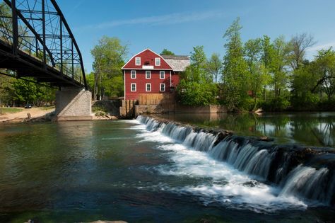 War Eagle Mill & Bridge | Visit Rogers Arkansas Eagle Craft, Fall Craft Fairs, Rogers Arkansas, Wade In The Water, Eureka Springs, Local Brewery, Best Sites, Free Things To Do, Craft Fair