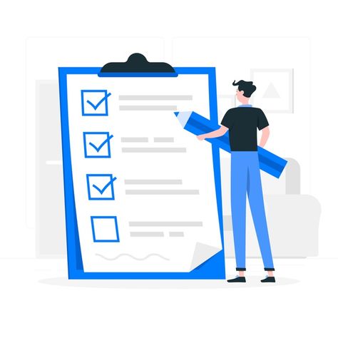 Checklist concept illustration Free Vect... | Free Vector #Freepik #freevector #check #list #illustration #document Process Map, Zestaw Ikon, Concept Illustration, Website Illustration, Ted Talks, Flat Illustration, Design Thinking, Vector Photo, Cool Suits