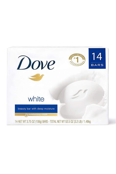 Dove Bar, Dove Beauty Bar, Pamper Skin, Dove Beauty, Dove White, Gentle Skin Cleanser, Mild Cleanser, Skin Cleanser, Moisturizing Cream