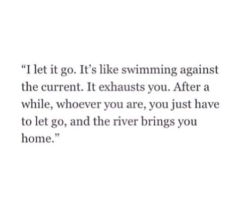 I let it go. Let It Go, Take A Breath, Typography Quotes, Thoughts And Feelings, How I Feel, Let Go, Cute Quotes, Get Well, Beautiful Words