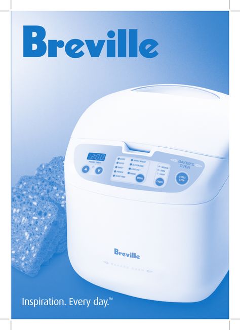 Breville Bread Maker BBM100 User Guide | ManualsOnline.com Bakers Oven, Bread Maker Machine, Bread Baker, Bread Maker, Oven Recipes, Bread Machine, Things Happen, User Guide, Comb