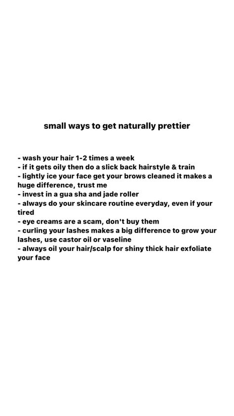 Ways To Improve Appearance, Ways To Look Prettier, Improve Appearance, Look Prettier, Practicing Self Love, Beauty Routine Tips, Baddie Tips, Life Routines, Get My Life Together