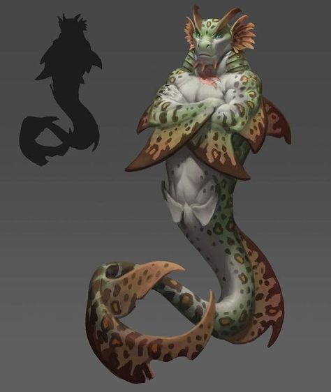 Creature Character, Fantasy Creature, Fantasy Races, 캐릭터 드로잉, Sea Monsters, Monster Design, Mermaid Art, Creature Concept, Monster Art