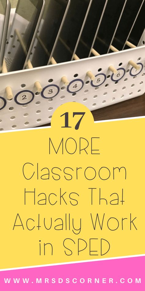 Special Education Classroom Organization, Special Education Classroom Setup, Classroom Setup Elementary, Special Education Organization, Elementary Special Education Classroom, Middle School Special Education, High School Special Education, Classroom Hacks, Sped Classroom