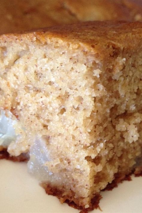 Applesauce Cake VI | "EXCELLENT! Moist, delicious and quick to make! I baked my cake in a 9 x 13 pan and it turned out beautifully." #cakerecipes #bakingrecipes #dessertrecipes #cakes #cakeideas Banana Snack Cake, Baking With Applesauce, Ripe Banana Recipe, Banana Snacks, Applesauce Cake, Dessert Simple, Banana Recipes, Snack Cake, Banana Cake