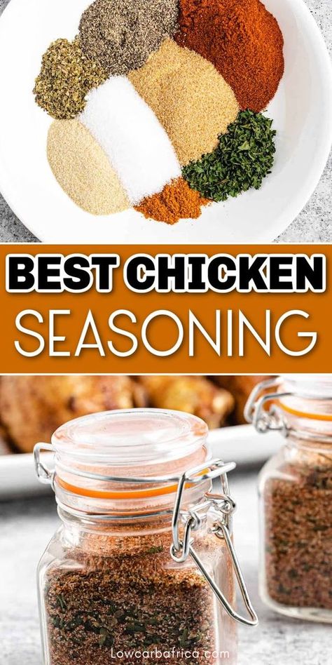 Best Chicken Seasoning, Fried Chicken Seasoning, Chicken Parts, Fried Chicken Breast Recipe, Chicken Seasoning Recipes, Chicken Thigh Seasoning, Homemade Fried Chicken, Homemade Seasoning, Chicke Recipes