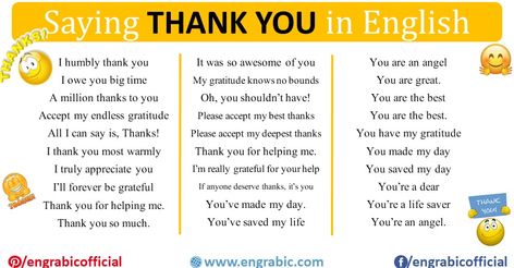 How To Answer Thank You, Other Words For Thank You, Say Thank You In Different Ways, How To Say Thank You In Different Ways, 100 Expressions, Writing Types, Words To Use Instead, Weak People, Simple English Sentences