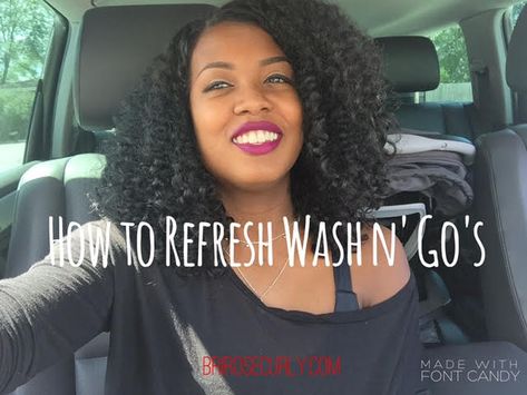 How to Refresh Your Wash and Go! Wash And Go Natural Hair, Curly Nikki, Responsive Email Template, Responsive Email, Wash N Go, Wash And Go, Email Template, Going Natural, Tip Of The Day