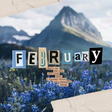 February Spotify Cover, February Playlist Cover, February Core, February Aesthetic Month, Monthly Playlist, Music Cover Photos, Playlist Covers Photos, Scrapbook Cover, Spotify Covers