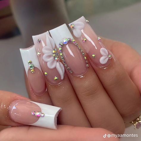 Acrylic Nail Designs Classy, Nail Designs Bling, Cowboy Nails, Acrylic Nail Designs Coffin, Dragon Tattoo Ideas, Dragon Tattoos, Colored Acrylic Nails, Nails Design With Rhinestones, Girly Acrylic Nails