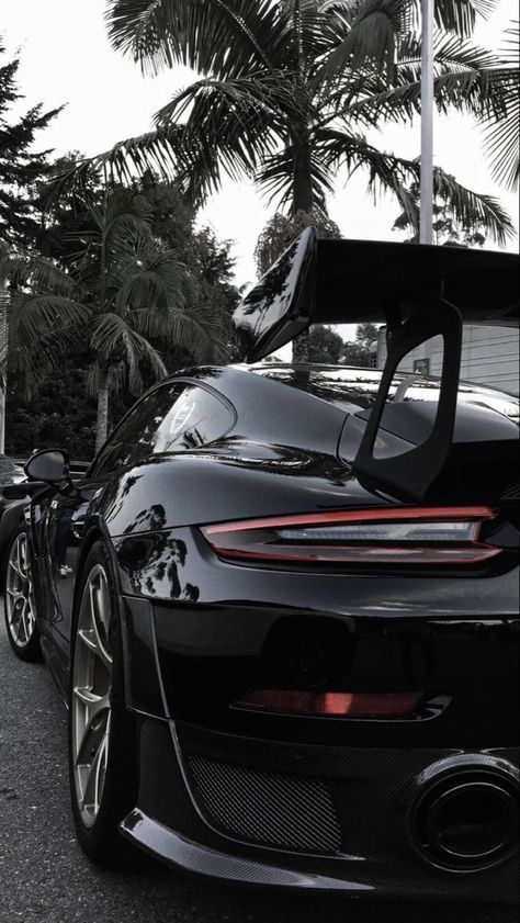 Half Car Wallpaper, Porsche Wallpaper, Matte Black Cars, Europe Car, Porsche Gt, Car Cat, Best Jdm Cars, Bmw M2, Porsche Gt3