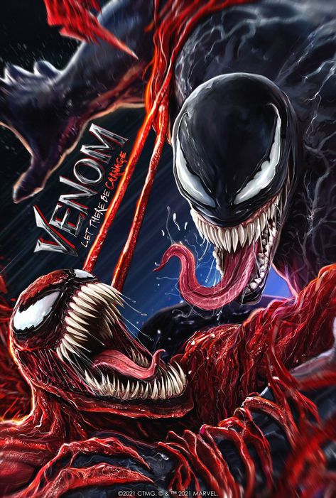 #Venom: Let There Be Carnage on Twitter: "We’re blown away by all this talent. Check out this week’s #FanArtFriday! #Venom: Let There Be Carnage is exclusively in movie theaters September 24. Artists: Rakesh Giridharan @Hontonikirei Abhijith Ps… https://t.co/OTgLyxMbzY" Venom Let There Be Carnage, Let There Be Carnage, Venom 2, Carnage Marvel, Symbiotes Marvel, Venom Art, Venom Comics, Karakter Marvel, Marvel Venom