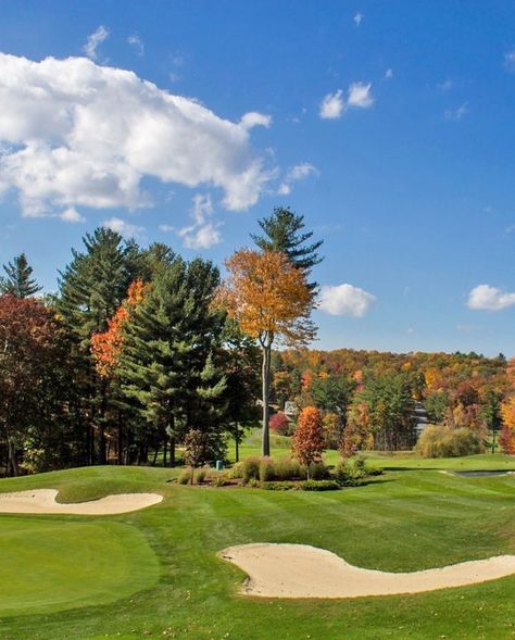 Tee off this fall at one of America’s finest courses—Woodloch Springs! ⛳️ Immerse yourself in the beauty of autumn as you navigate the breathtaking 18-hole, championship course. From lush wetlands to the dramatic 14th hole over Hell’s Gate Gorge, this is fall golfing at its best. 👉 @woodlochsprings 📍 Hawley, PA Book your tee time and experience why Golf Digest rates Woodloch Springs 4.5 stars! #PoconoMtns #PoconoMountains #FallGolf #FallVibes #Woodloch Fall Golf Aesthetic, Hawley Pa, Golf Aesthetic, Natural Views, Pocono Mountains, Golf Digest, Enjoy Nature, Fall Vibes, Lush