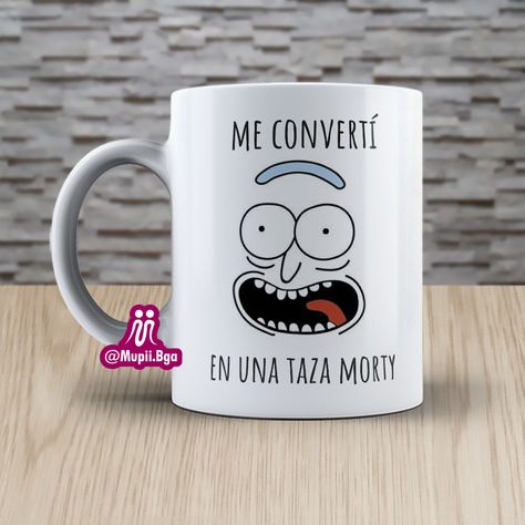 Mug Rick and Morty personalizado es un hermoso detalle para sorprender a esa persona en este día tan importante, puedes poner fotos especiales o personalizamos un personaje con los rasgos de la persona, además puedes poner un mensaje diciendo lo importante que es para ti, Mug Rick and Morty personalizado. hermosos regalos personalizados. Rick And, Rick Y Morty, Rick And Morty, Coffee Mugs, Jesus, Coffee