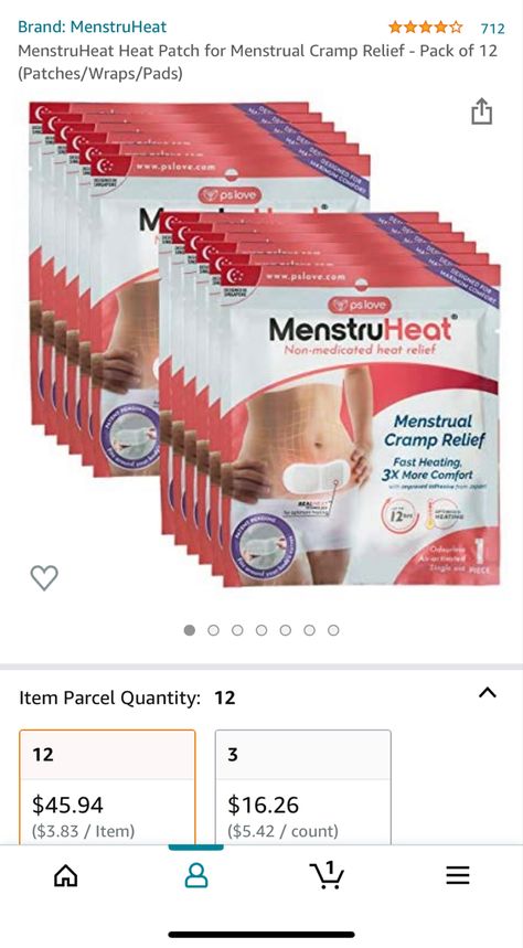 Menstural heat cramp relief patch. This is so good for your periods cramps. If you want to know more go check into my bio and you can get rid from the peiods pain like me. #amazon #periodproblems #pinterest #tiktok #stayfocused Periods Cramps, Menstrual Cramps Relief, Cramp Relief, Menstrual Cramp Relief, Period Problems, Cramps Relief, Period Cramps, Menstrual Cramps, Health Knowledge