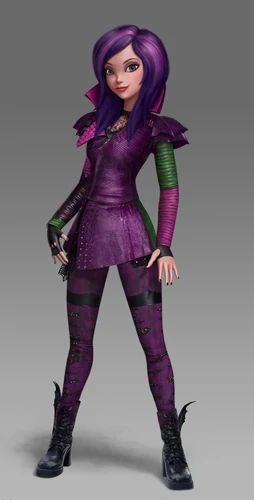 Mal | Descendants Wiki | Fandom Disney Descendants Dolls, Disney Descendants Party, Descendants Wicked World, Mal Descendants, Disney Descendants Movie, Descendants Characters, Descendants Party, Mal And Evie, Disney Channel Descendants