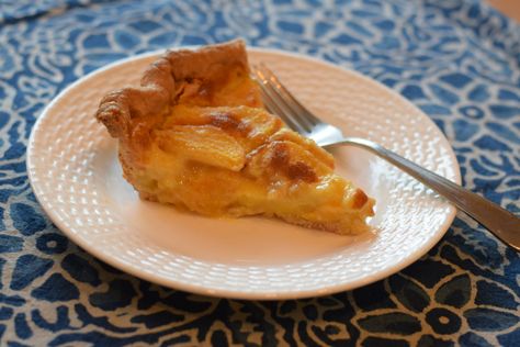 My Favorite Peach Pie@judyschickens Peach Custard Pie, Peach Custard Pies, Peach Custard, Beautiful Pie Crusts, Pie Crust From Scratch, Peach Pie Recipes, How To Peel Peaches, Juicy Peach, Custard Filling