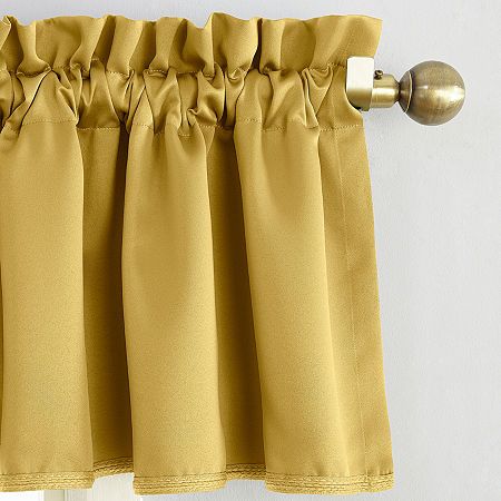 Sun Zero Emory Rod-Pocket Tailored Valance Indoor Awnings, Sun Zero, Curtain Valance, Darkening Curtains, Rod Pocket Curtain Panels, Rod Pocket Curtains, Window Valance, Room Darkening Curtains, Window Panels