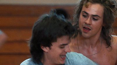 dacre+joe+keery+1.gif 400×224 pixels Billy Hargrove Basketball, Steve Harrington Basketball, Steve Harrington X Billy Hargrove, Billy Hargrove Gif, Billy X Steve, Billy Hargrove X Steve Harrington, Billy Hargrove, Akali League Of Legends, Dacre Montgomery