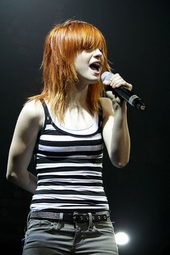 Hayley Williams, Hair Photo, Red Hair, A Woman, Black And White, Red, Hair, White, Black