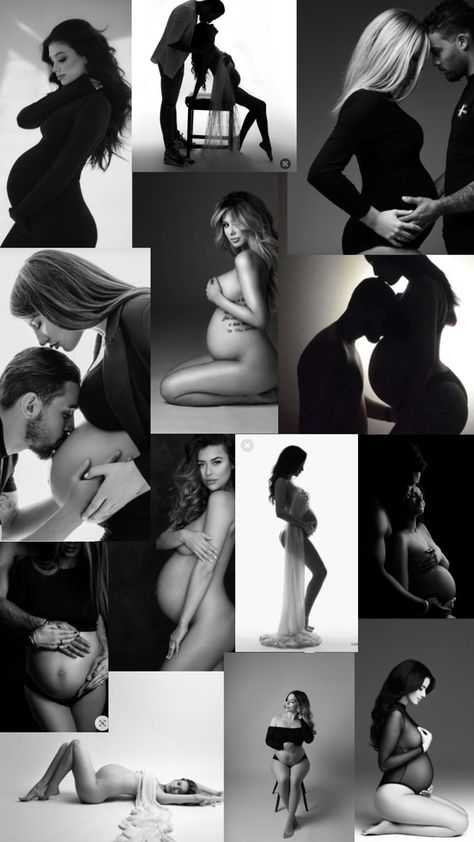 Calvin Klein Maternity Shoot, Calvin Klein Maternity, Black And White Maternity Shoot Couples, Maternity Photoshoot Black And White, Black And White Studio Maternity Shoot, Black And White Home Maternity Shoot, Pregnancy Photos Black And White, Inspired Photoshoot, Maternity Photography Poses Couple