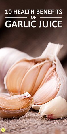 Garlic is a natural antioxidant & has many medicinal properties. Though its smell keeps us stay away from it, the health benefits of garlic juice ... Whey Protein Recipes Shakes, Garlic Oil Recipe, Health Benefits Of Garlic, Benefits Of Garlic, Garlic Health Benefits, Garlic Juice, Garlic Benefits, Garlic Uses, Mediterranean Diet Plan