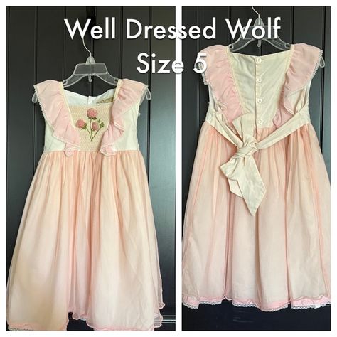 Pink embroidered Well Dressed Wolf dress Dress With Tulle Overlay, Hydrangea Dress, Wolf Dress, Well Dressed Wolf, Dress With Tulle, Well Dressed, Baby Pink, Flower Girl Dresses, Summer Dresses