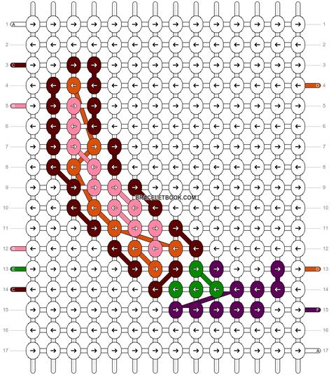 Alpha pattern #27129 | BraceletBook Stardew Valley Game, Valley Game, Stardew Valley, Alpha Pattern, Alpha Patterns, Friendship Bracelet Patterns, Stuffed Hot Peppers, Bracelet Patterns, Friendship Bracelet