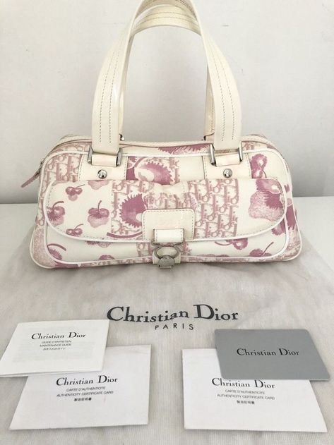 Pink Christian Dior Bag, Dior Vintage Bag, Vintage Dior Bag, Pink Dior, Pink Christian, Dior Purse, Christian Dior Bag, Dior Aesthetic, Vintage Designer Bags