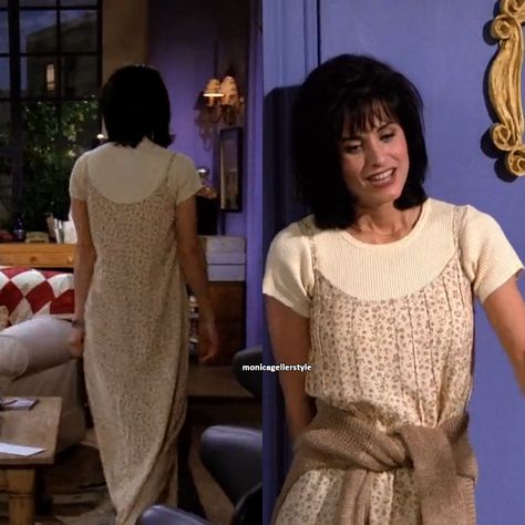 monica geller's style Monica Geller Dress, Estilo Rachel Green, Monica Gellar, Rachel Green Outfits, 90s Fashion Women, 90s Inspired Outfits, Monica Geller, Diy Vetement, Tv Show Outfits